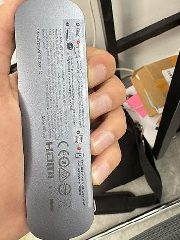 hdmi: Адаптер-концентратор Anker USB‑C (модель Anker Nano/Anker USB‑C Hub; — 2
