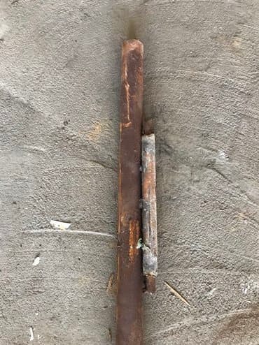 садовую тележку: Продаю б/у металическую трубу, длина-2,7м., диаметр-5,5см., толщина — 3