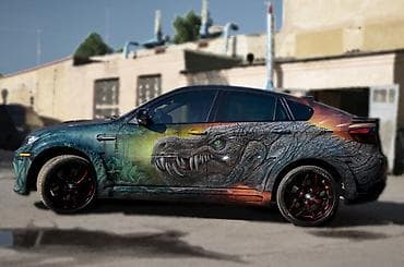 Художественная аэрография на авто и мото. Уникальный рисунок — 8