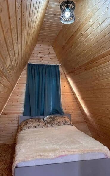 продаю дом баткен: Дом/дача формата A-frame (мансардный двухэтажный деревянный дом) - — 6