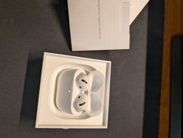 Ноутбуктар: 🎧 AirPods 4 (с ANC) — полный комплект из США, шумоподавление уровня — 2