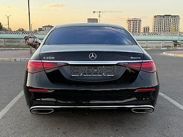 Транспорт: Mercedes-Benz S-Class: 2023 г., 3 л, Автомат, Бензин, Седан — 9
