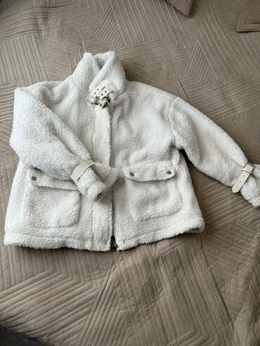 фирменные часы: Пуховик, Короткая модель, Оверсайз, M, L — 2