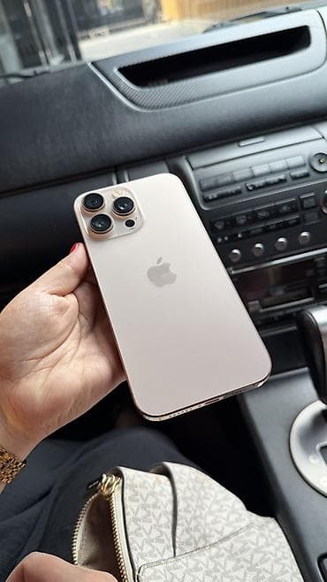 айфон есие: IPhone 16 Pro Max, Б/у, 256 ГБ, Desert Titanium, Коробка, 92 % — 2