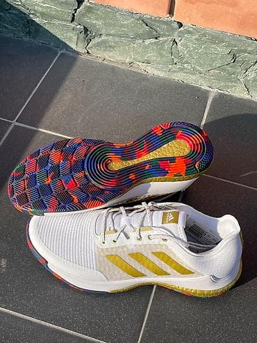 футбольный бутс: Мужские кроссовки, 40, Adidas, Новый, цвет - Белый, Бесплатная доставка — 2