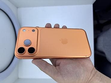 iphone 20: IPhone 17 Pro Max, Б/у, 256 ГБ, Оранжевый, Коробка, 95 % — 1