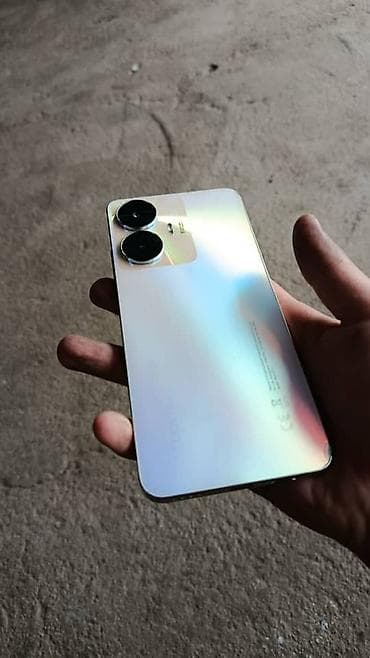 виво х100 мини: Realme C55, Б/у, 256 ГБ, цвет - Серебристый — 2