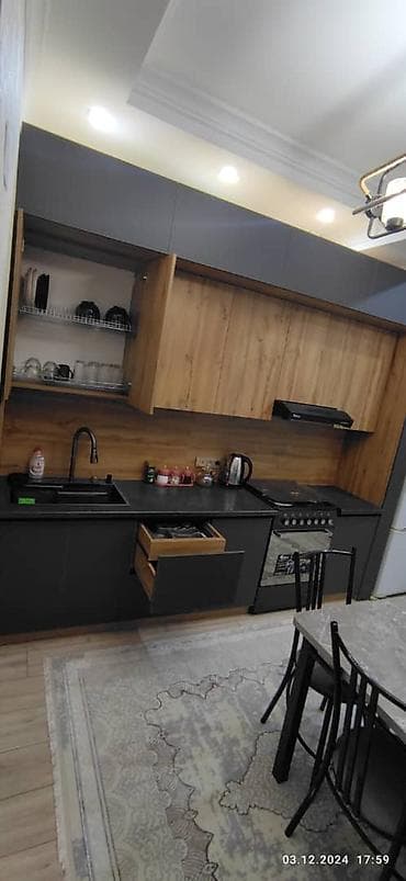 дешовый квартира: 3 комнаты, Агентство недвижимости, Без подселения, С мебелью полностью — 2