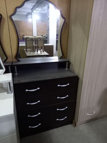 столешница из искусственного камня цена: Комод для одежды, Новый, С зеркалом, ЛДСП, цвет - Бежевый, Бесплатная доставка — 3