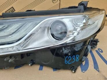 led: Передняя левая фара Toyota 2019 г., Б/у, Оригинал, Япония — 2