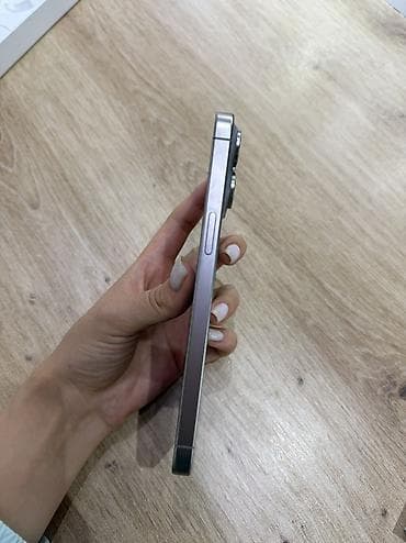 iphone 17 pro max бу: IPhone 15 Pro Max, Б/у, 256 ГБ, Natural Titanium, Кабель, Коробка, 84 % — 7