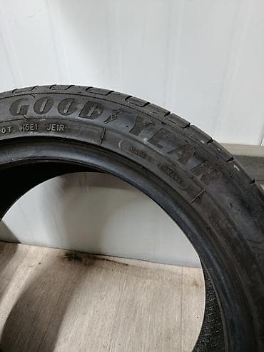 борт газел: Шины 205 / 55 / R 17, Лето, Б/у, 1 шт, Легковые, Германия, GoodYear — 2