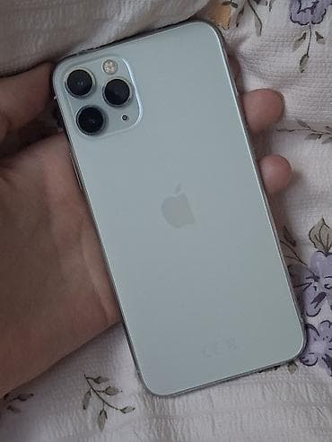 samsung a31: IPhone 11 Pro, Б/у, Серебристый — 4
