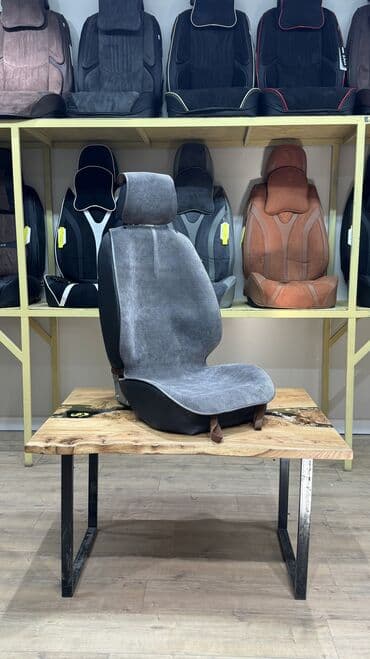 купить чехлы на сиденья авто: Чехлы Велюровые, цвет - Черный, Новый, Платная доставка, Бесплатная доставка, Самовывоз — 5