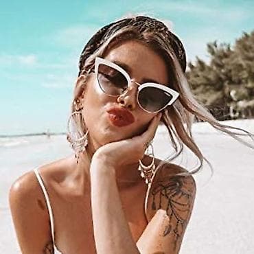 whieda очки: Женские солнцезащитные очки VOGUE - Форма: «кошачий глаз» с — 4