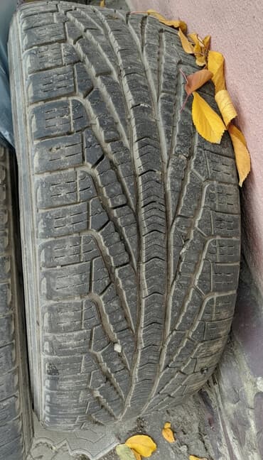 зимнее шины: Шины 255 / 60 / R 17, Зима, Б/у, Комплект, Внедорожные (АТ/МТ), США, GoodYear — 1