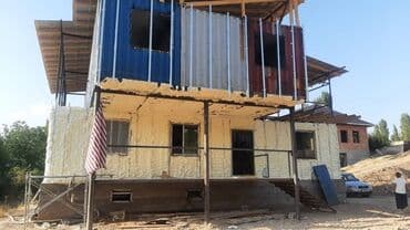 Фасадды жылуулоо, Балконду, лоджияны жылуулоо, Дубалдарды жылуулоо | Контейнерди жылуулоо, Сактоочу жайды жылуулоо, Дачаны жылуулоо | Пенополиуретан 6 жылдан ашык тажрыйба