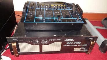 Усилитель, микшер пульт, микрофон, колонка, динамик Усилитель MT 700 at lalafo.kg Усилитель, микшер пульт, микрофон, колонка, динамик Усилитель MT 700