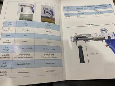 вышивка вишивка вышывка вишывка вышивалка вышивальная вышывалная вышивалный вышивальный вышывалка вышивальный вышивалный вышивальная: Продаю электрический тафтинговый пистолет, новый — 4