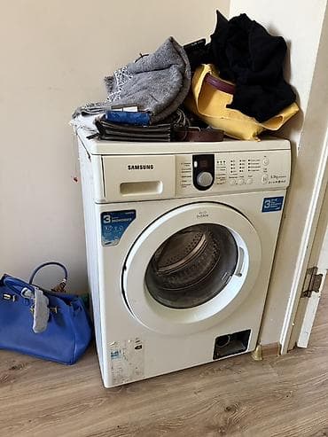 weight machine: Стиральная машина Samsung Eco Bubble, фронтальная загрузка. Не — 1