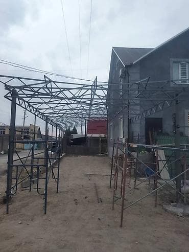 Эмерек: Чатыр, Аркалуу, Металл, Поликарбонат, Орнотуу — 5