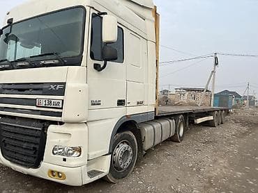 даф 95 тягач: Тягач, DAF, 2008 г., Тентованный — 3