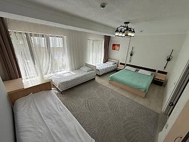 посуточная ош: 2 комнаты, 51 м², Индивидуалка, 2 этаж, Евроремонт — 2