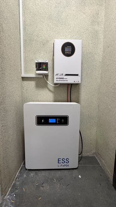 зарядное устройство для аккумуляторов: Гибридная система хранения энергии ESS LiFePO4 с сетевым/солнечным — 3