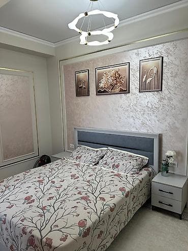 osh flat: 1 комната, 46 м², Восток-5 мкр Элитка, 6 этаж, Свежий ремонт — 4