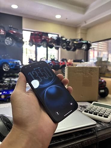 16 iphone: IPhone 15 Pro, Б/у, 128 ГБ, Синий, 88 % — 5