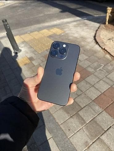 iphone 11 128gb: IPhone 15 Pro Max, Б/у, 1 ТБ, Black Titanium, Коробка, 93 % — 8