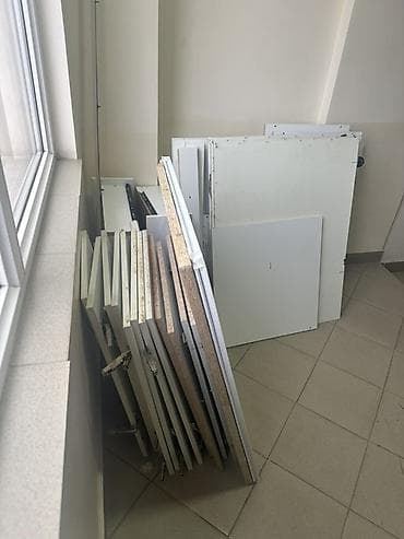 ДСП: Набор деталей для мебели из ЛДСП (белый) - Комплект разрозненных — 1