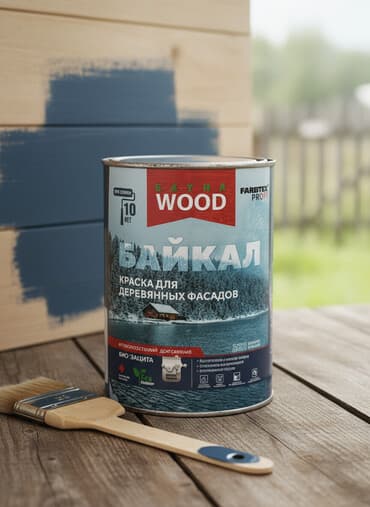 национал краска: Краска «Байкал» предназначена для окрашивания деревянных фасадов и — 1