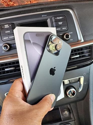 чоор фото: IPhone 16 Pro Max, Колдонулган, 256 ГБ, Кара, Куту, 85 % — 1