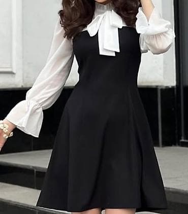 платья на прокат бишкек: Повседневное платье, Короткая модель, S — 1