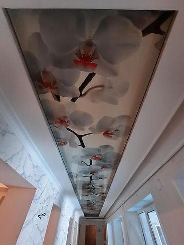 натишной потолок: Натяжной потолок Матовое Монтаж — 6