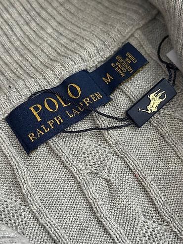 Свитера: Мужской свитер, XL, 2XL, M, Polo Ralph Lauren, Новый, цвет - Серый — 4