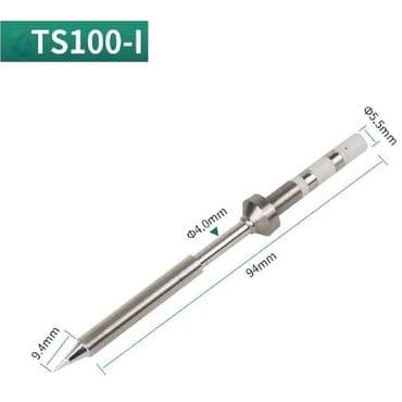 паяльная станцыя: Жало TS-I для паяльника TS100, сменное жало для паяльника/ жало — 1