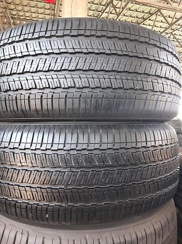 резина hankook: Шины, 225/55/17 2шт. Корея, лето, резина привозная, состояние — 1