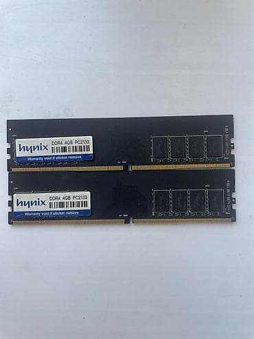i5 2400: Оперативная память (RAM) для ПК, Б/у, Hynix, 4 ГБ, DDR4, 2133 МГц — 2