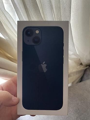 IPhone 13, Б/у, 128 ГБ, Midnight, Коробка, 100 %