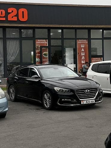yuan pro: Hyundai Grandeur: 2019 г., 3 л, Автомат, Газ, Седан — 1