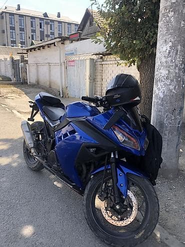 мотоцикл: Спортбайк Kawasaki, 400 куб. см, Бензин, Б/у — 5