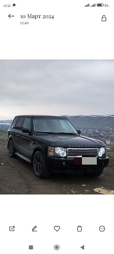 Land Rover Range Rover: 2005 г., Внедорожник — 3
