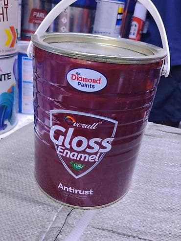 Diamond Paints Overall Gloss Enamel Antirust — алкидная глянцевая at lalafo.kg Diamond Paints Overall Gloss Enamel Antirust — алкидная глянцевая
