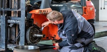 ремонт механической коробки передач: Погрузчик, MAN, Колесный, Вилочный — 2