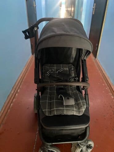 kidilo коляска прогулочная: Коляска, цвет - Черный — 3