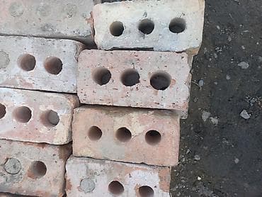 Окна и комплектующие: Пустотелый, дырчатый, Жженый кирпич, Одинарный, 250×120×65 — 1