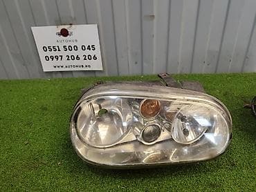 Передняя правая фара Volkswagen 2003 г., Б/у, Оригинал, Германия