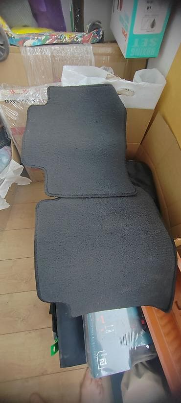 полики срочно: Родные Ворсовые Полики Для салона Nissan, цвет - Черный, Б/у — 3